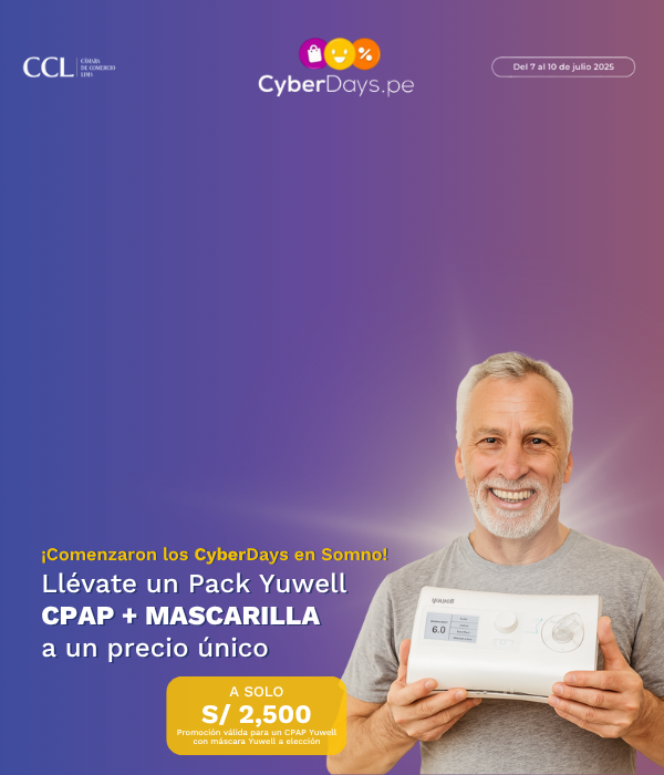 Comenzaron los CyberDarys en Somno ¡Descuentos en CPAPs y más!